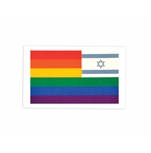 קעקוע זמני דגל קשת ישראל